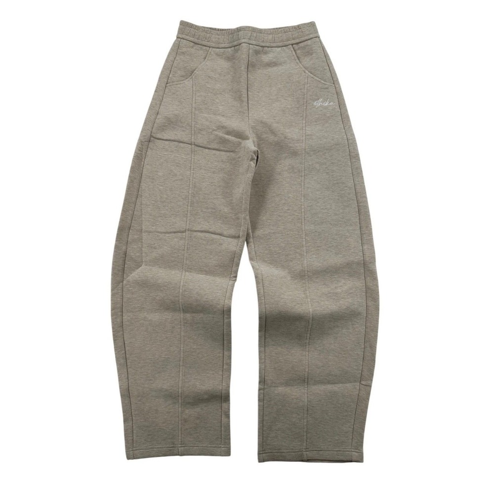 Ethika Wide Leg Sweatpants Womens S Sand Beige NWT Seam Detail WAFBKD2503-SND-S